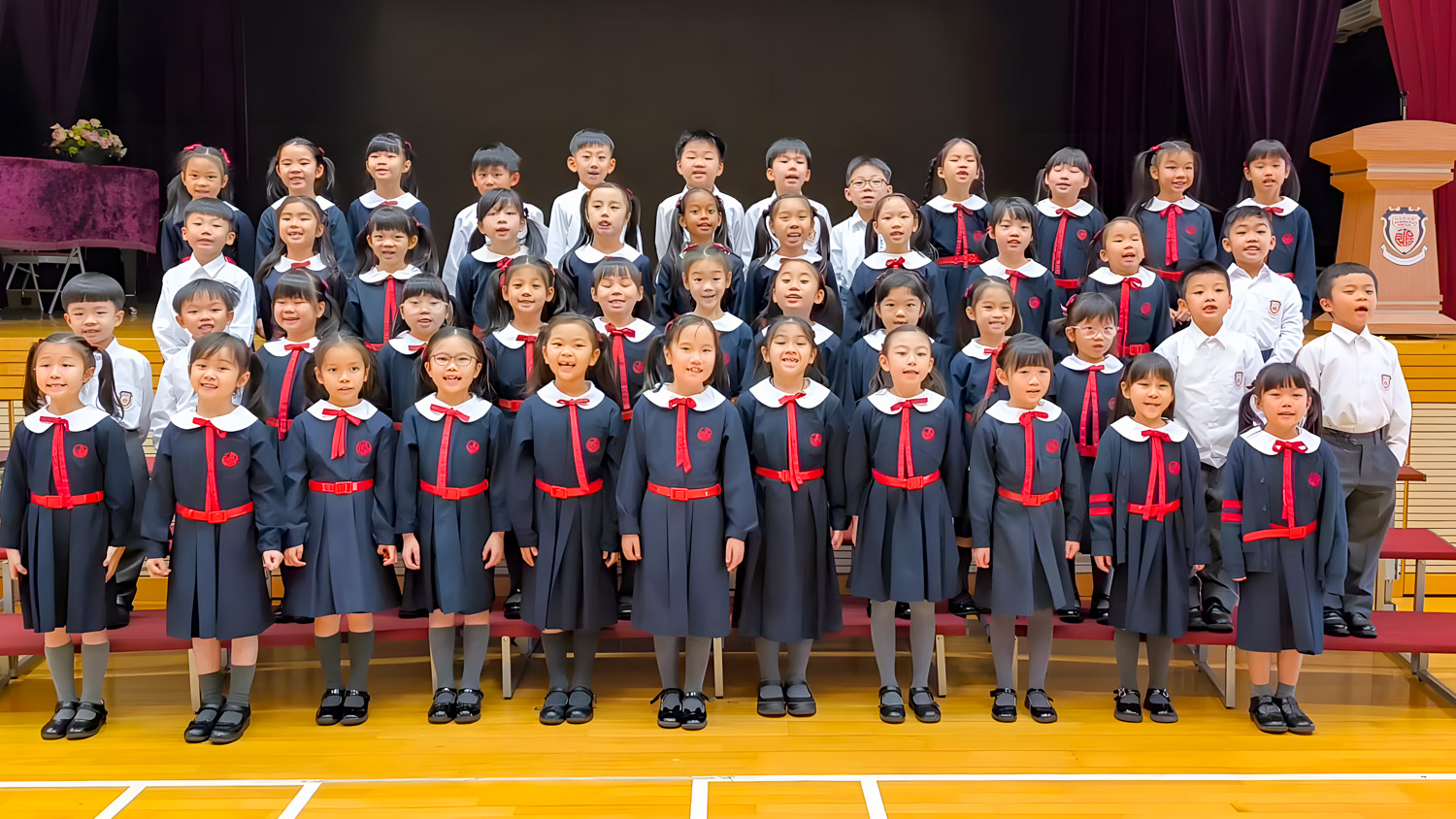 集誦組_比賽日 第七十六屆香港學校朗誦節比賽── 一、二年級普通話詩詞集誦